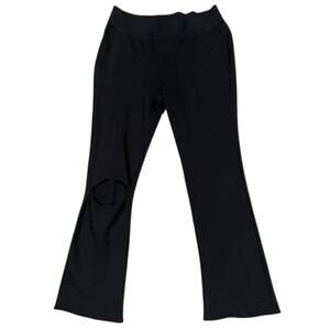 N:Philanthropy Womens Medium Knit Jogger Pants Black NWT